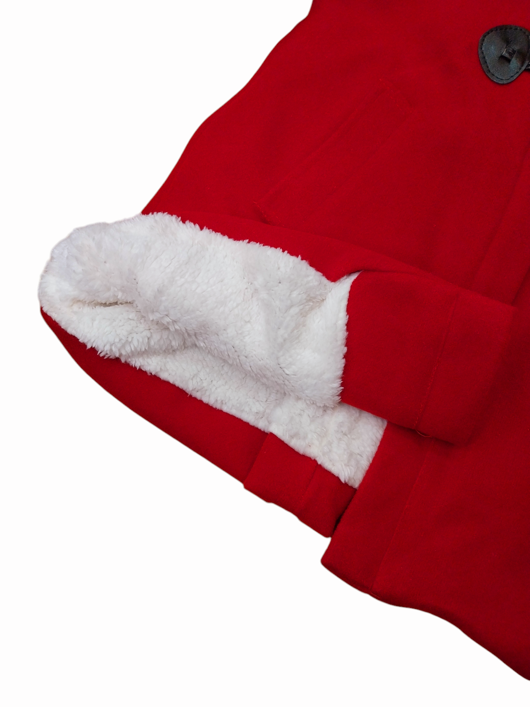 ΠΑΛΤΟ ΚΟΚΚΙΝΟ ΜΕ ΚΟΥΚΟΥΛΑ KAI ΓΟΥΝΙΝΗ ΕΠΕΝΔΥΣΗ ΕΣΩΤΕΡΙΚΑ - Image 4