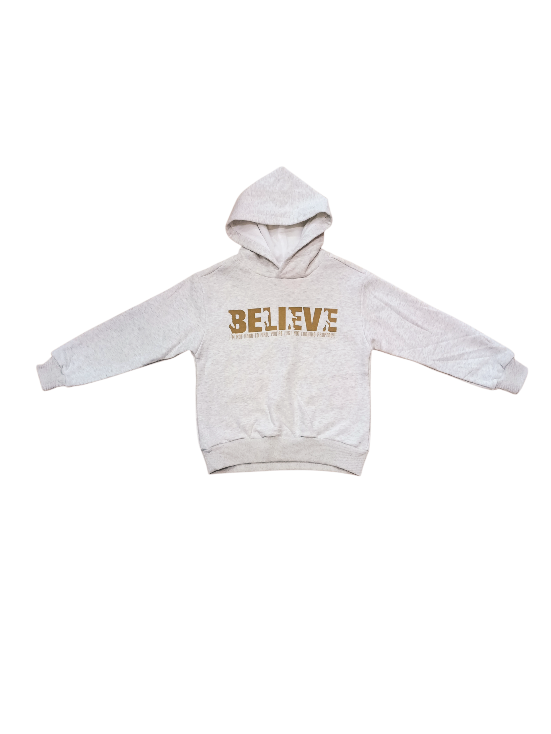 ΜΠΛΟΥΖΑ ΦΟΥΤΕΡ ΜΕ ΚΟΥΚΟΥΛΑ LIGHT GREY