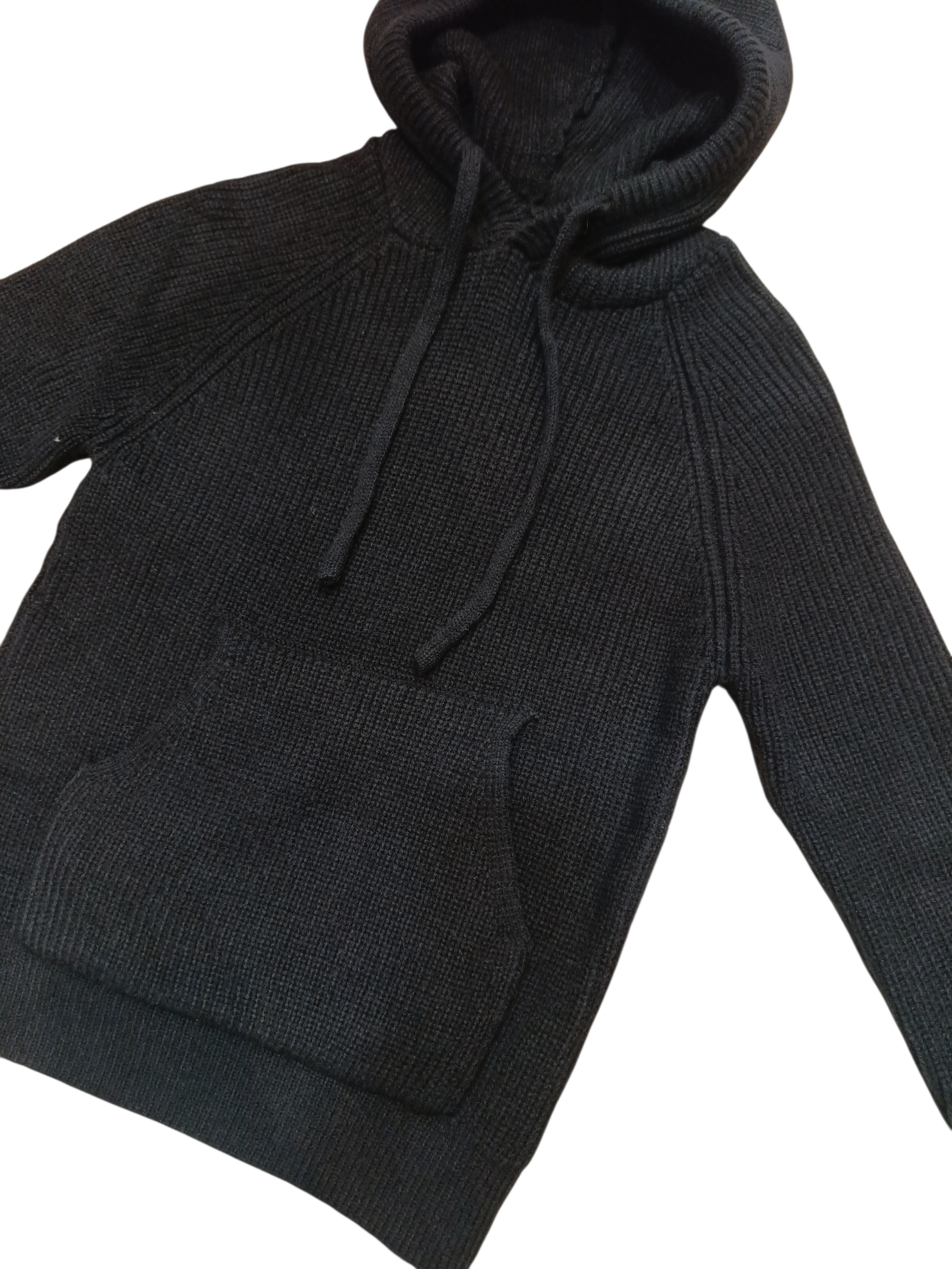 ΜΠΛΟΥΖΑ ΠΛΕΚΤΗ ΜΕ ΚΟΥΚΟΥΛΑ ΚΑΙ ΤΣΕΠΕΣ ΜΑΥΡΗ - Image 2