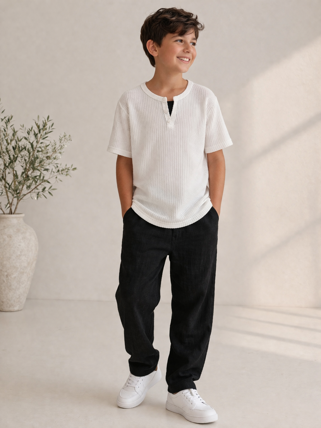 ΠΑΝΤΕΛΟΝΙ ΛΙΝΟ ΜΑΥΡΟ