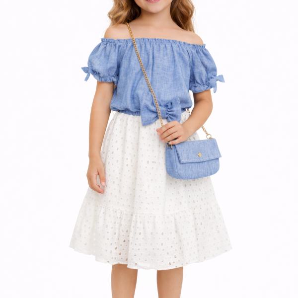 ΦΟΡΕΜΑ ΑΝΩ ΜΕΡΟΣ ΤΖΙΝ,ΚΑΤΩ ΜΕΡΟΣ ΛΕΥΚΟ ΚΗΠΟΥΡ ΚΑΙ ΤΣΑΝΤΑΚΙ