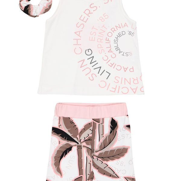 ΣΕΤ ΜΕ ΚΟΛΑΝ BIKER KAI SCRUNCHIE  SPRINT