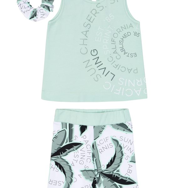 ΣΕΤ ΜΕ ΚΟΛΑΝ BIKER KAI SCRUNCHIE  SPRINT