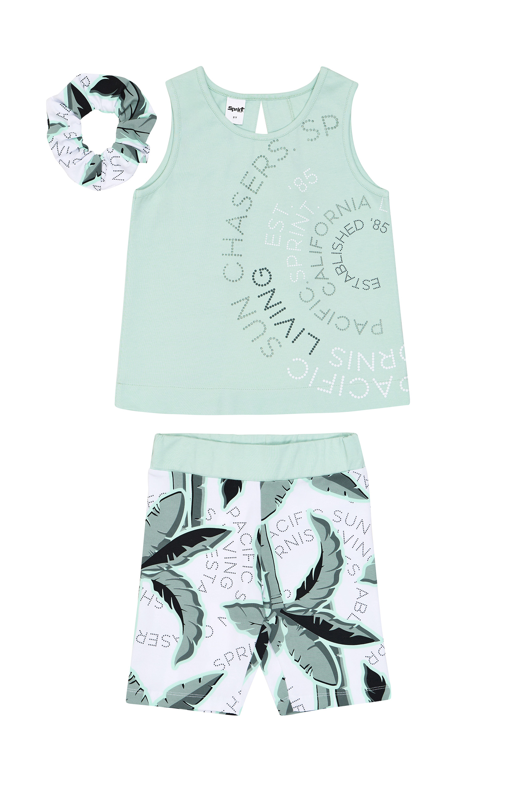 ΣΕΤ ΜΕ ΚΟΛΑΝ BIKER KAI SCRUNCHIE SPRINT