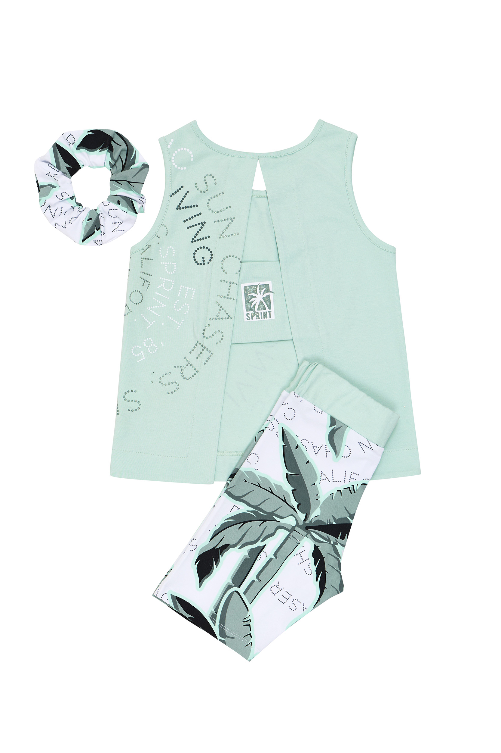 ΣΕΤ ΜΕ ΚΟΛΑΝ BIKER KAI SCRUNCHIE SPRINT - Image 2