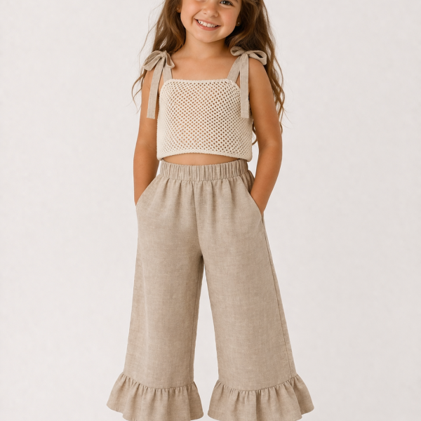 ΛΙΝΟ ΣΕΤ ΤΟΠ ΚΑΙ ΠΑΝΤΕΛΟΝΑ ΜΕ ΒΟΛΑΝ ΣΟΚΟΛΑ