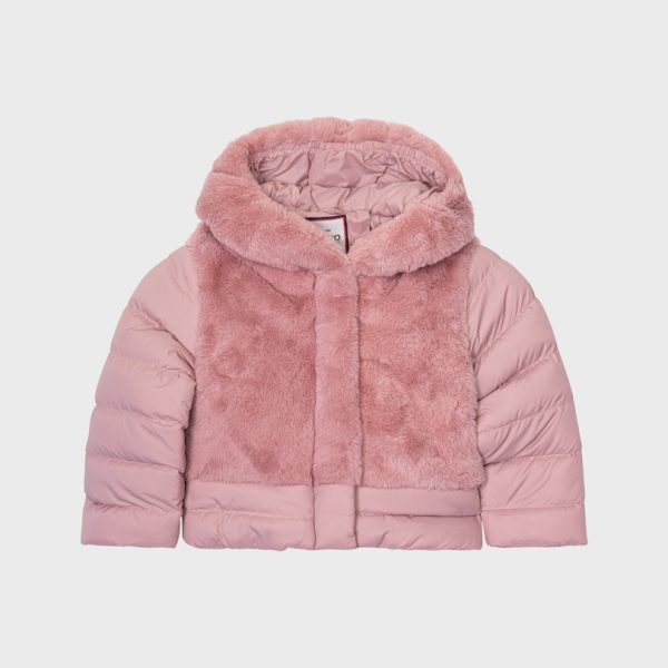 BABY GIRL PUFFER JACKET LILAC