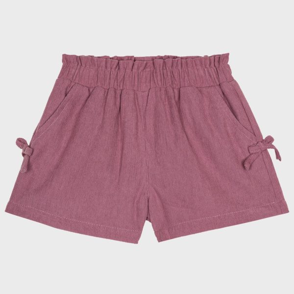 BABY GIRL FELPA SHORTS OBSIDIAN PURPLE