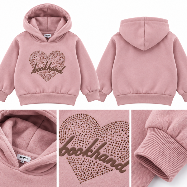 HOODIE DARK PINK